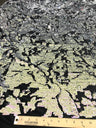 Camo Sequin Stretch Velvet Fabric - Iridescent Sequin Camo Pattern, 54" Width (1 Yard)