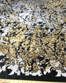 Camo Sequin Stretch Velvet Fabric - Iridescent Sequin Camo Pattern, 54" Width (1 Yard)