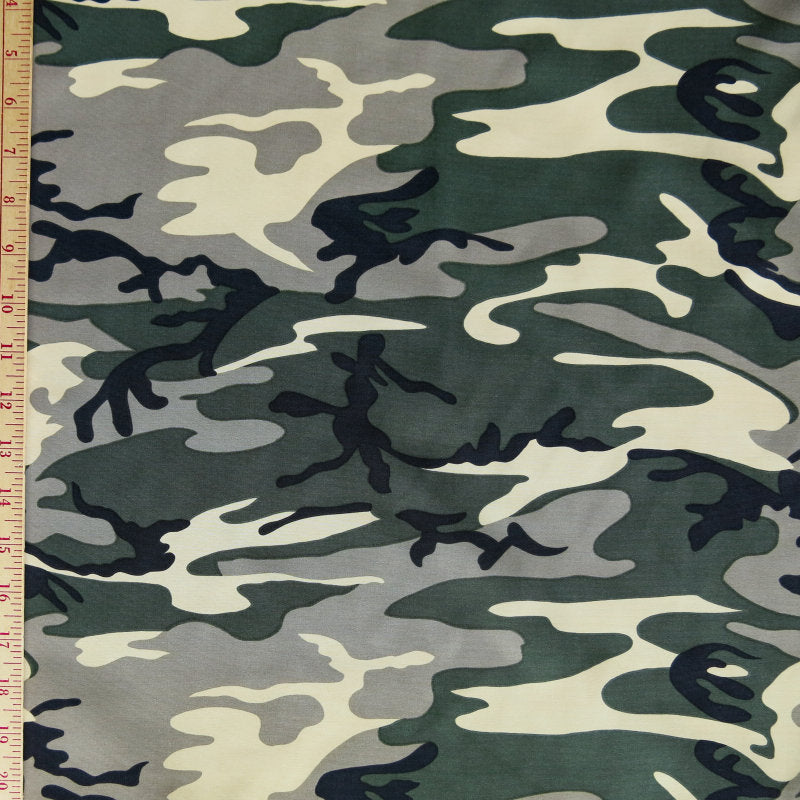 Microfiber Boardshort Fabric Camo Print