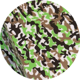 Pattern Vinyl Heat Transfer Vinyl - Camouflage Green, Pattern, 20" H x 12" W (Foot)