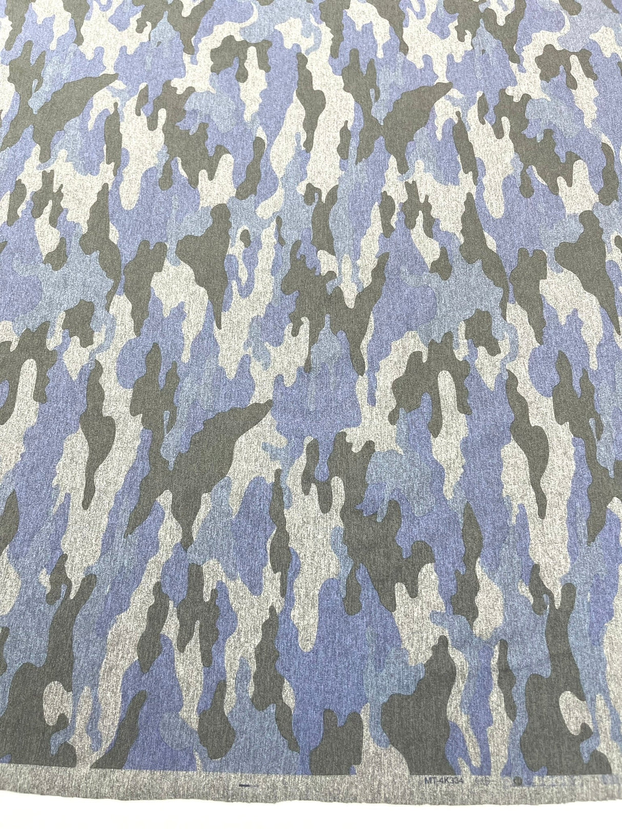 Camouflage Polyester Spandex Fabric - Heather Camouflage Print, Reversible, 58" Width (1 Yard)