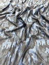 Camouflage Polyester Spandex Fabric - Heather Camouflage Print, Reversible, 58" Width (1 Yard)
