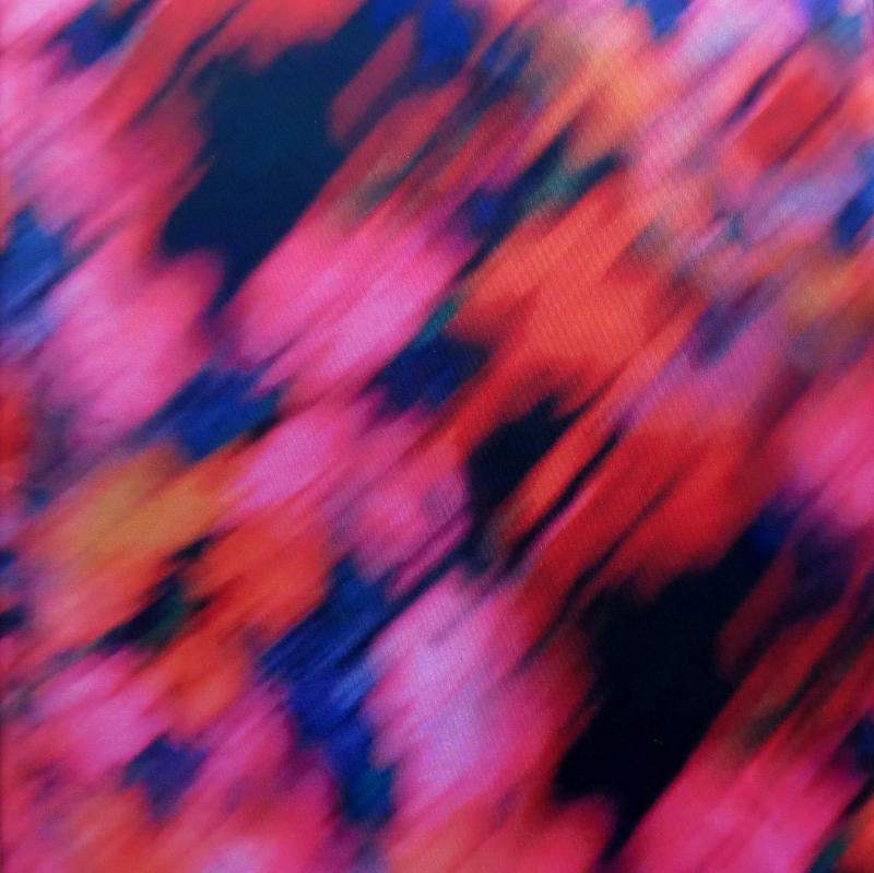 Swim Knit Nylon Spandex Campfire Tie Dye