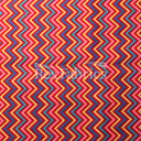 Candy Land Polyester Spandex Fabric - Multicolor Chevron, 60" Width, 300 GSM, DRI-TEX Moisture Wicking (1 Yard)