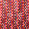Candy Land Polyester Spandex Fabric - Multicolor Chevron, 60" Width, 300 GSM, DRI-TEX Moisture Wicking (1 Yard)