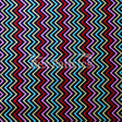Candy Land Polyester Spandex Fabric - Multicolor Chevron, 60" Width, 300 GSM, DRI-TEX Moisture Wicking (1 Yard)