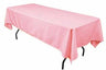 Polyester Rectangular Tablecloth 60x144 Inch – Durable Reusable Table Linen for Weddings, Parties, Banquets & Events