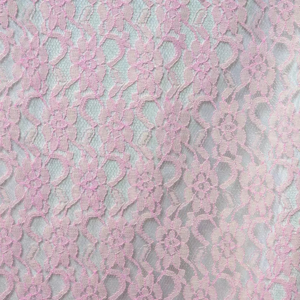 Raschel Lace Polyester Fabric - French Floral, 60" Width