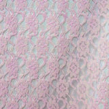 Raschel Lace Polyester Fabric - French Floral, 60" Width