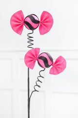 23" Pink Glitter Halloween Candy Spray