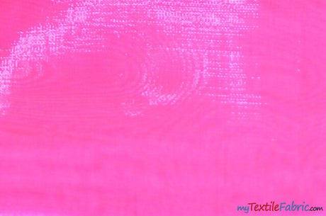 Mirror Organza Polyester Fabric - Sheer, Soft And Smooth, 58/60" Width (Continuous Yards & By Bolt)