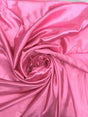 Candy Pink Polyester Satin Fabric - Candy Pink, Medium Satin, 58"-60" Width