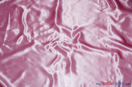 Silky Soft Medium Satin Polyester Fabric - Solid, 58/60" Width (70 Yard Bolt)