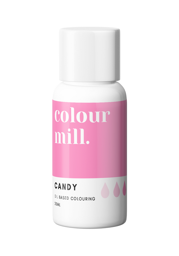 Candy Pink Oil Based Food Coloring for Chocolate Buttercream 20ml