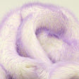 Lavender Faux Fur Candy Shaggy Fabric Long Pile,