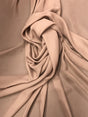 Cappuccino Chiffon Fabric - Cappuccino, Sheer, 59"-60" Width (1 Yard)