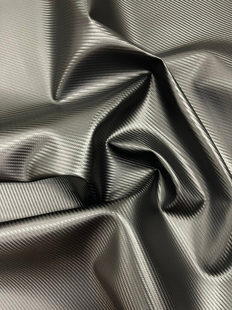 Carbon Fiber Marine Vinyl Fabric - Carbon Fiber Pattern, 54" Width (1 Yard)
