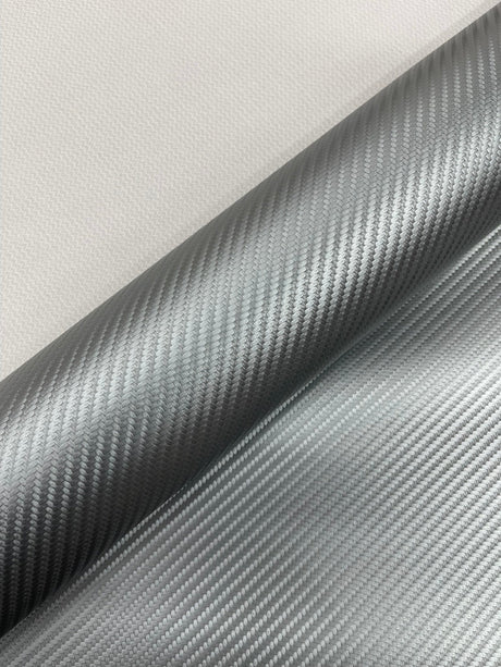 Carbon Fiber Marine Vinyl Fabric - Carbon Fiber Pattern, 54" Width (1 Yard)
