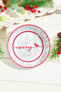 7.95" Melamine Cardinal Design Bowl