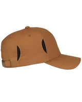 Cargo Unstructured Solid Back With Side Pockets Hat