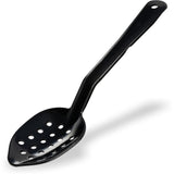 Carlisle Black 13" Perforated Serving Spoon