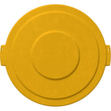 Carlisle Bronco Round Yellow Lid for 32 Gallon Waste Container