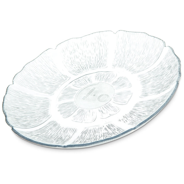 Carlisle Clear Petal Mist Plate, 7-11/16" - Case of 36