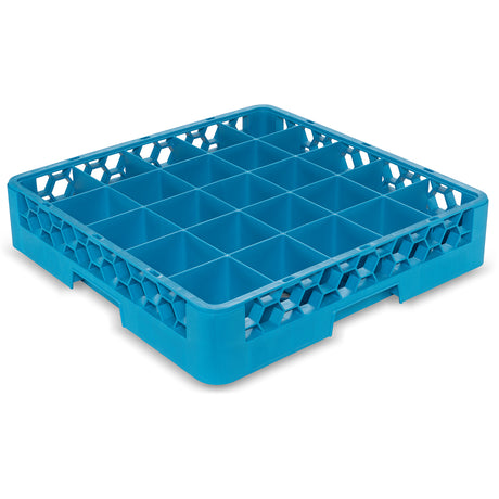 Carlisle OptiClean 25-Compartment Glass Dishwashing Dish Rack - Case of 6, Each