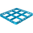 Carlisle RE914 OptiClean 9-Compartment Glass Dish Rack Divided Extender Only - Case of 6