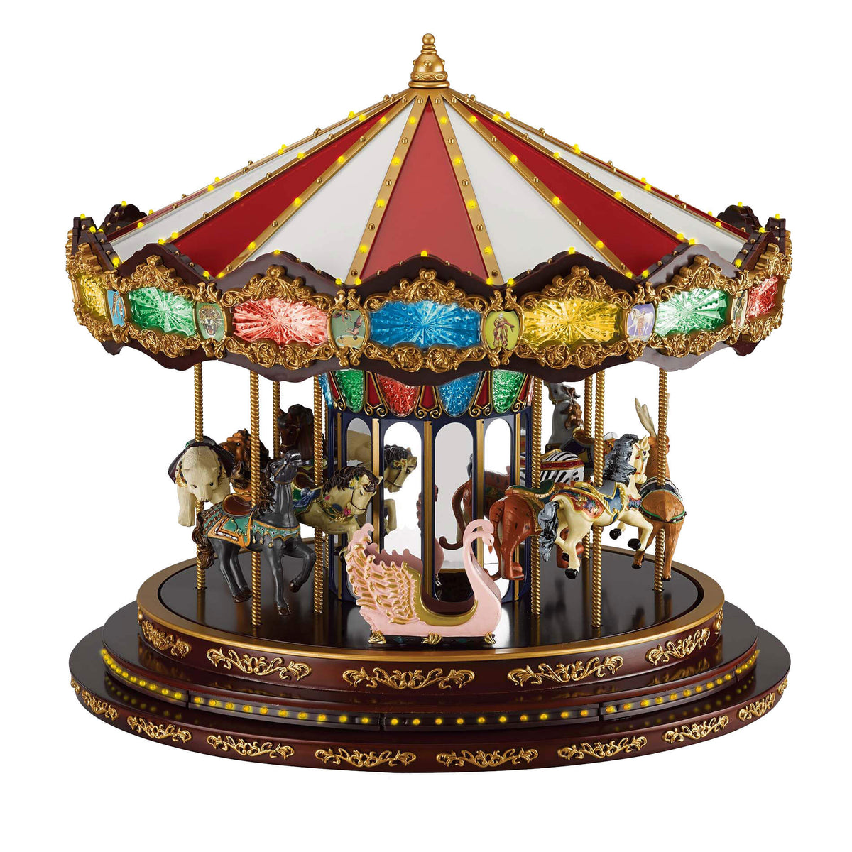 15" Mr. Christmas Marquee Deluxe Carousel