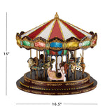 15" Mr. Christmas Marquee Deluxe Carousel