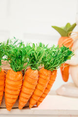 10 InchCarrot Basket Small Farmhouse Spring Decorative Basket
