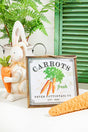 10" Fresh Carrot Peter Rabbit Sign