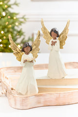9.5" Carved Resin Angel