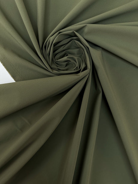 Polyester Elastane Woven Green