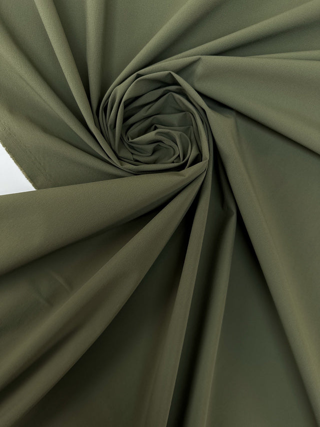 Polyester Elastane Woven Green