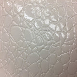 Faux Crocodile Vinyl Fabric - Crocodile Embossed, 54" Width (1 Yard)