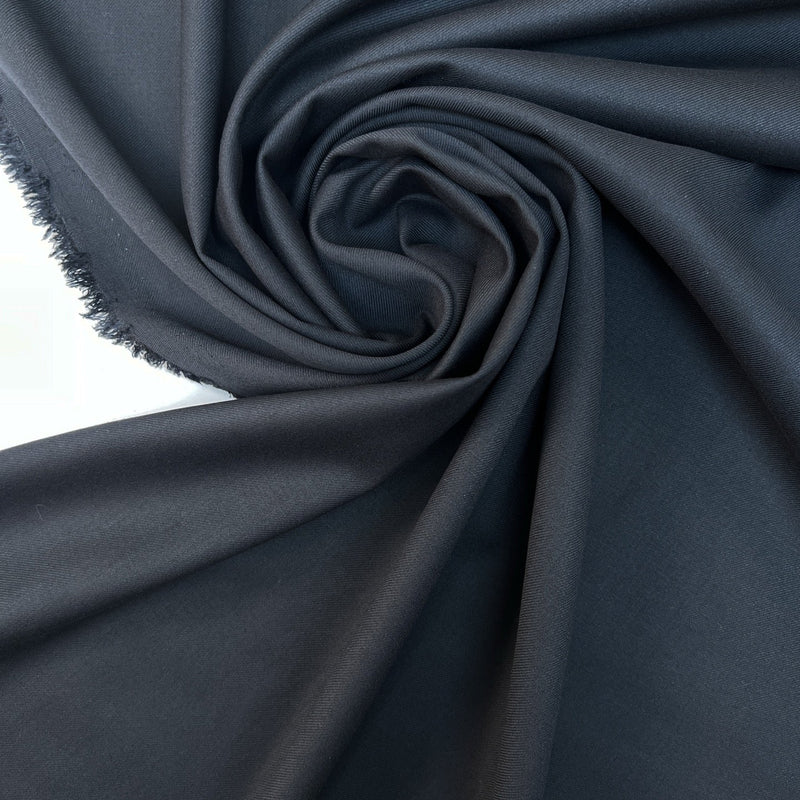 Blue Stretch Twill Fabric