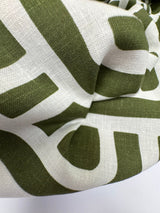 Printed Linen Cotton Fabric