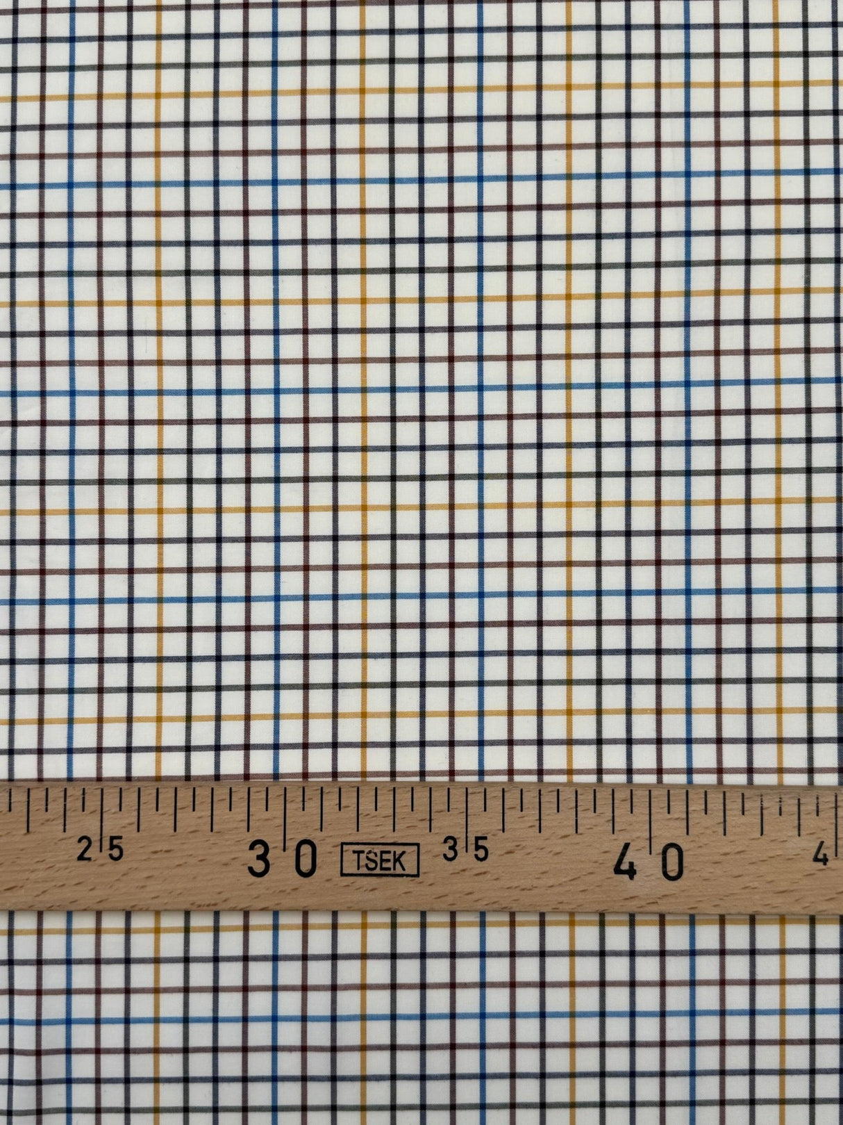 Cotton Checked Fabric
