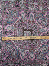 Polyamide Chiffon Multicolour Paisley Print