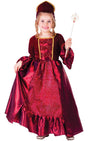 Burgundy Belle Ball Gown Costume - Kids
