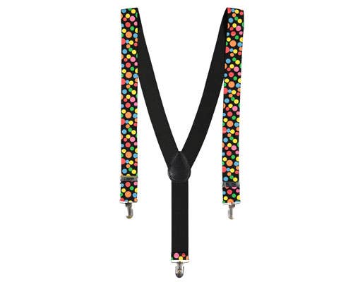 Polka Dot Suspenders