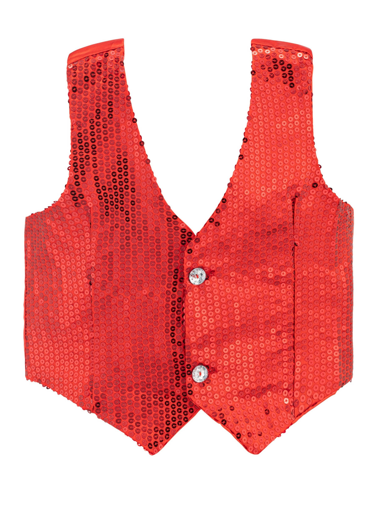 Red Sequined Vest Costume