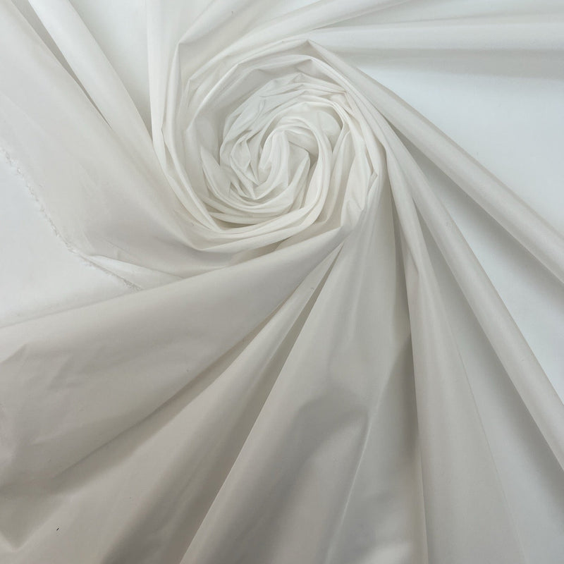 White Water-Repellent Polyamide Fabric