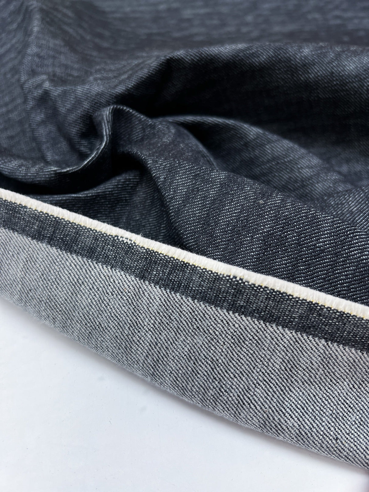 Cotton Viscose Twill Denim Blue