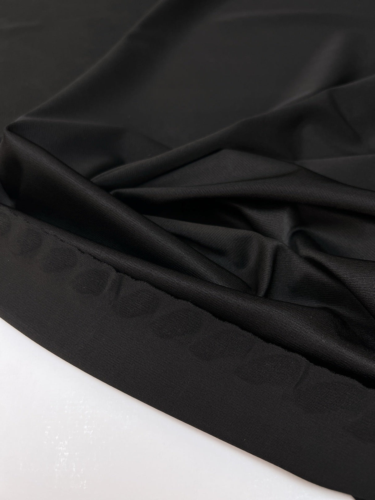 Viscose Knit Moiré Black