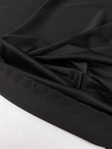 Viscose Knit Moiré Black