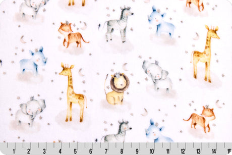 Cloud Cuddle Safari Lullaby Fabric Per Yard