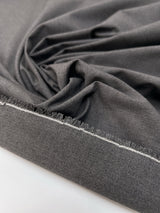 Polyester Melange Gray Fabric
